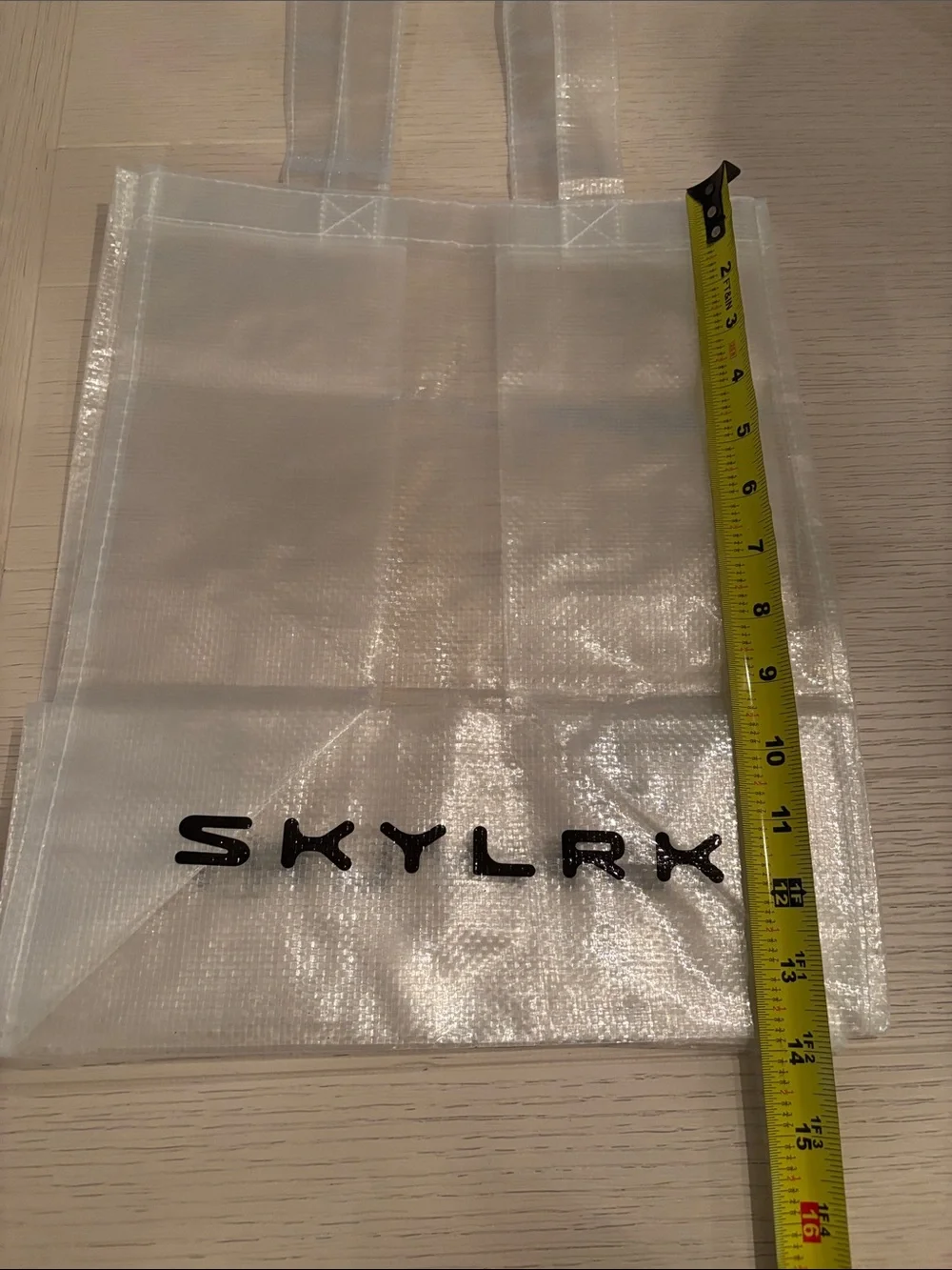Skylrk transparent tote bag new 🆕